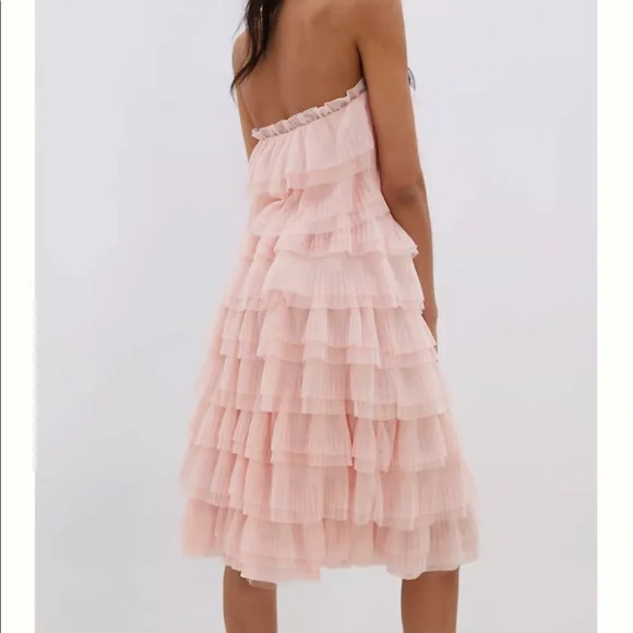 🎉HOST PICK!🎉! Eva Franco Victoire Tiered Tulle Mini Dress - Anthropologie - Picture 2 of 10